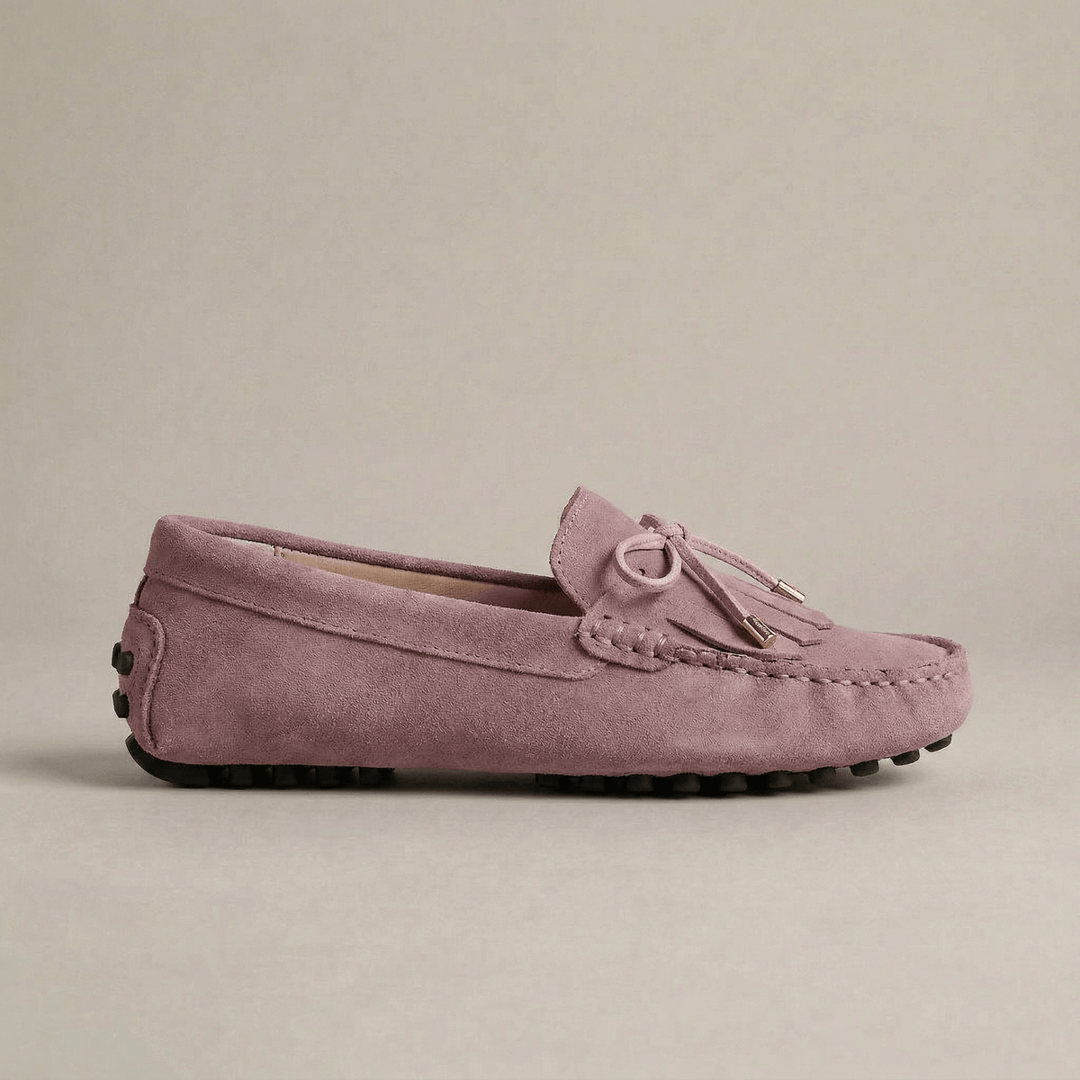 Mocassin Daim Souple Femme
