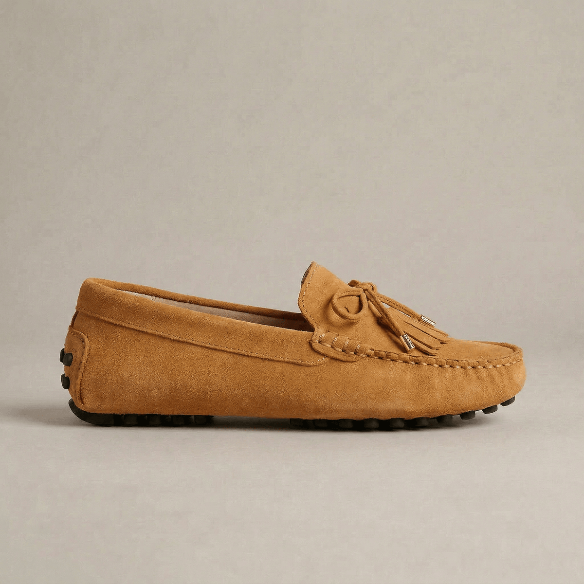 Mocassin Daim Souple Femme