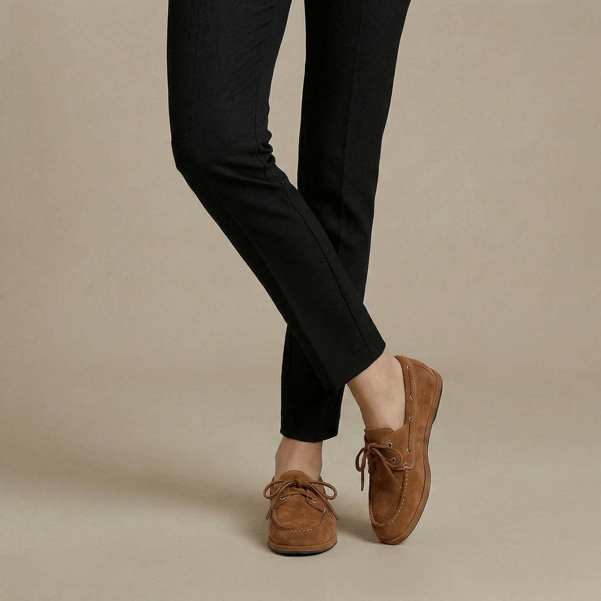 Mocassin Femme Bout Rond