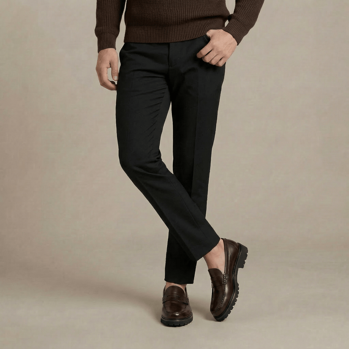 Mocassin Homme Cuir Souple