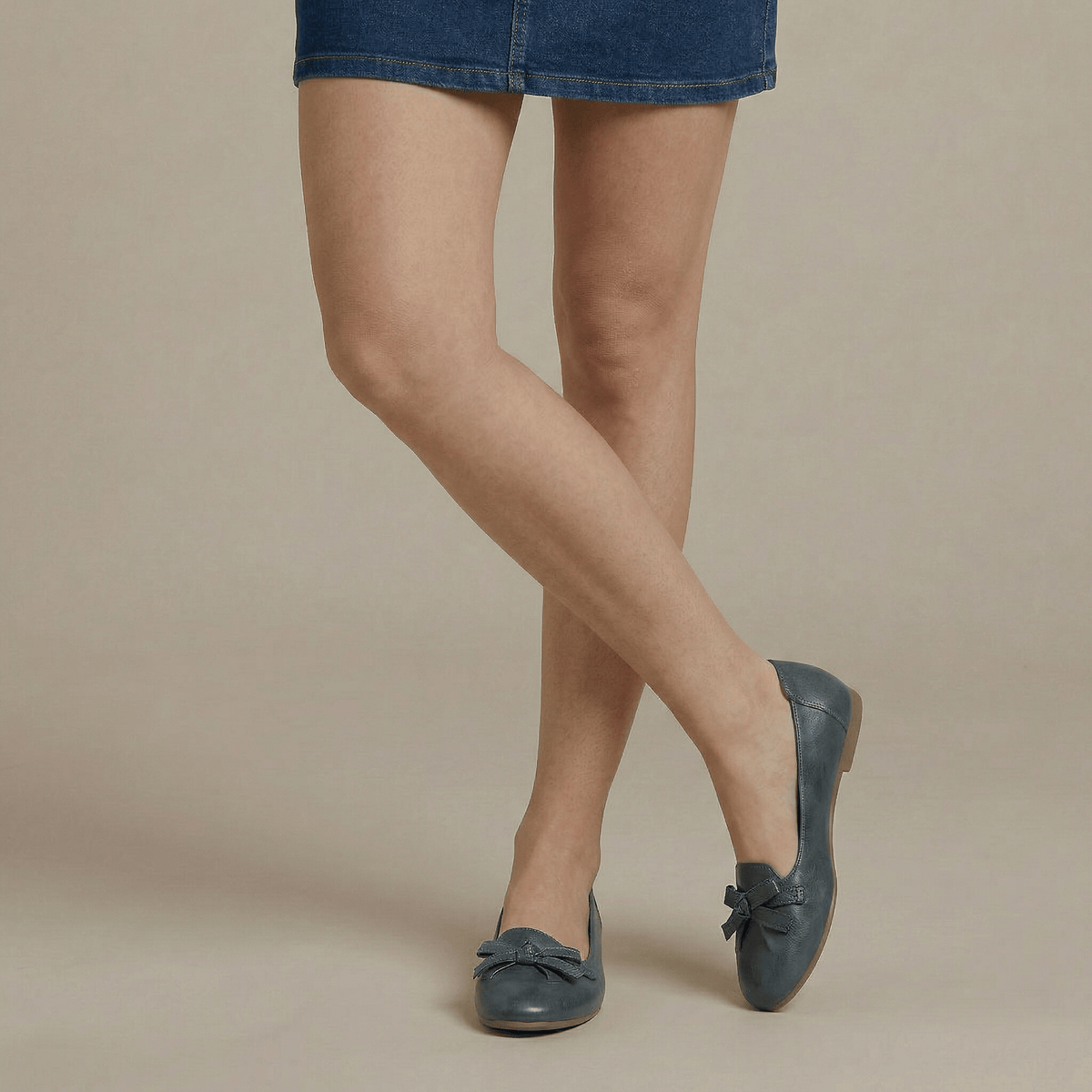 Mocassin Nœud Femme