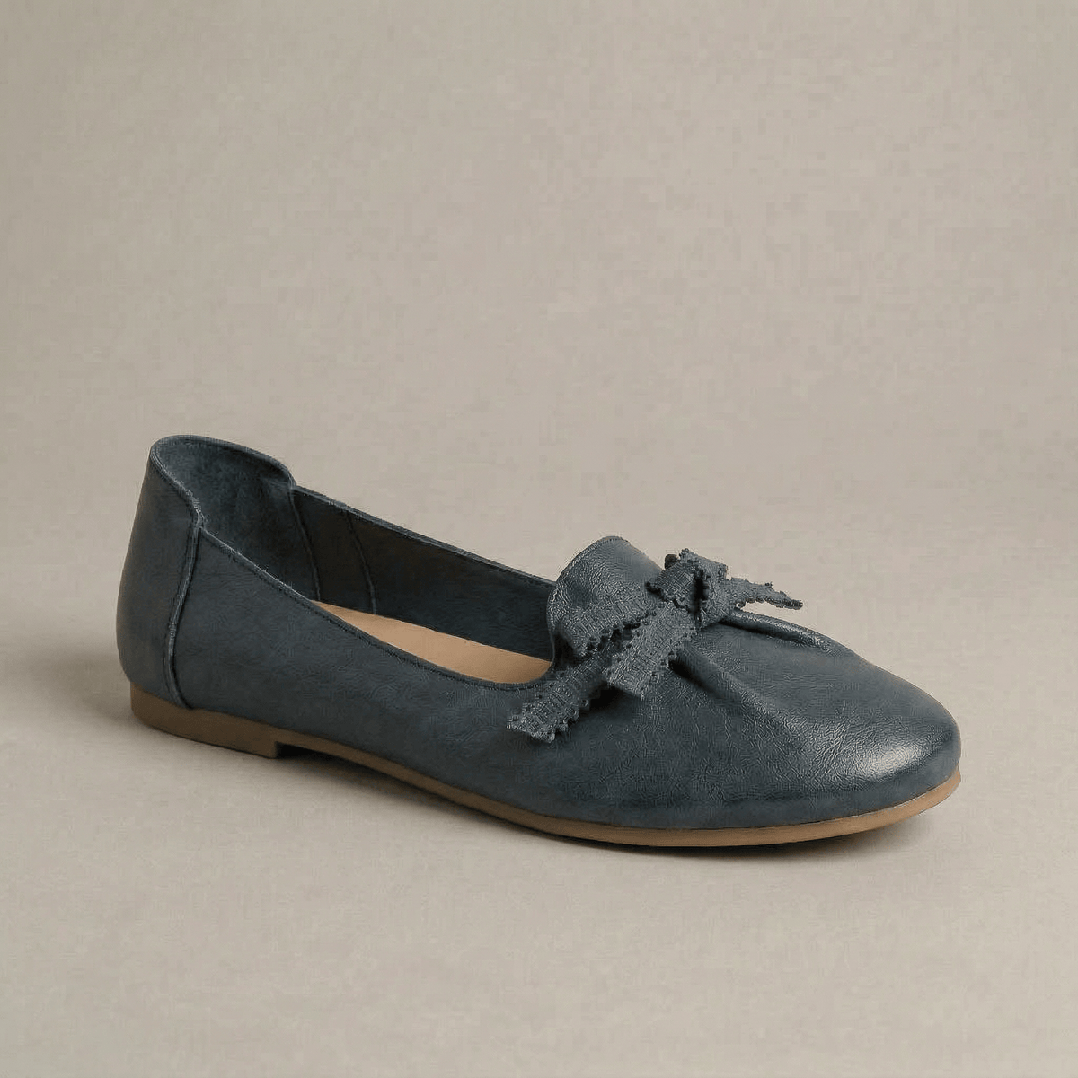 Mocassin Nœud Femme