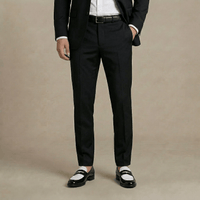 Mocassin Noir et Blanc Homme