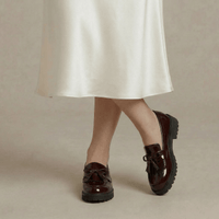 Mocassin Vernis Femme