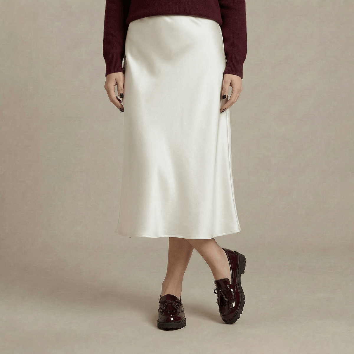 Mocassin Vernis Femme