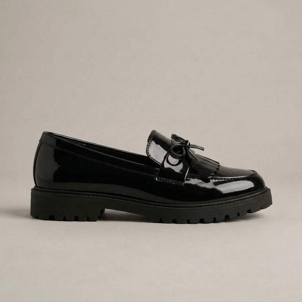 Mocassin Vernis Femme