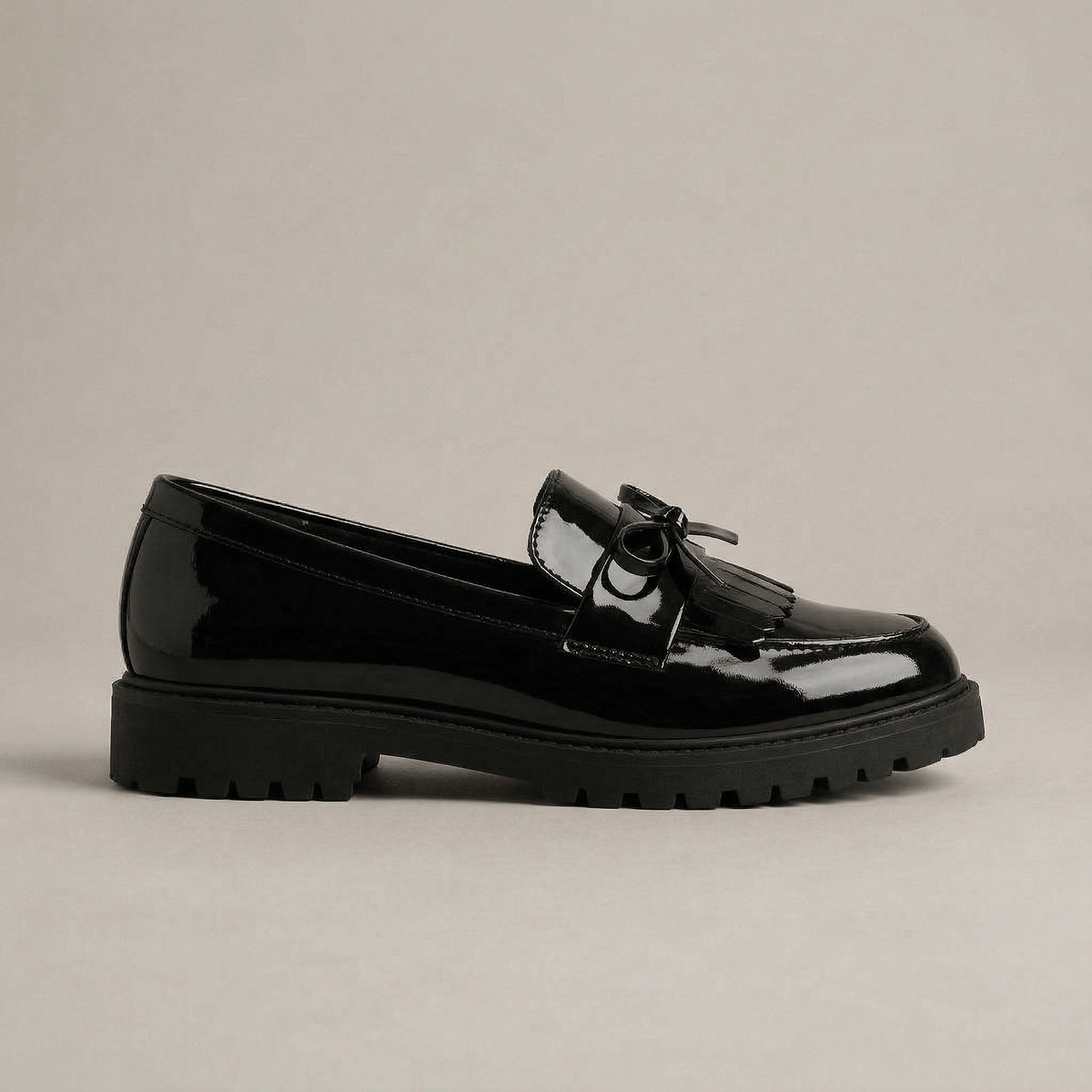 Mocassin Vernis Femme