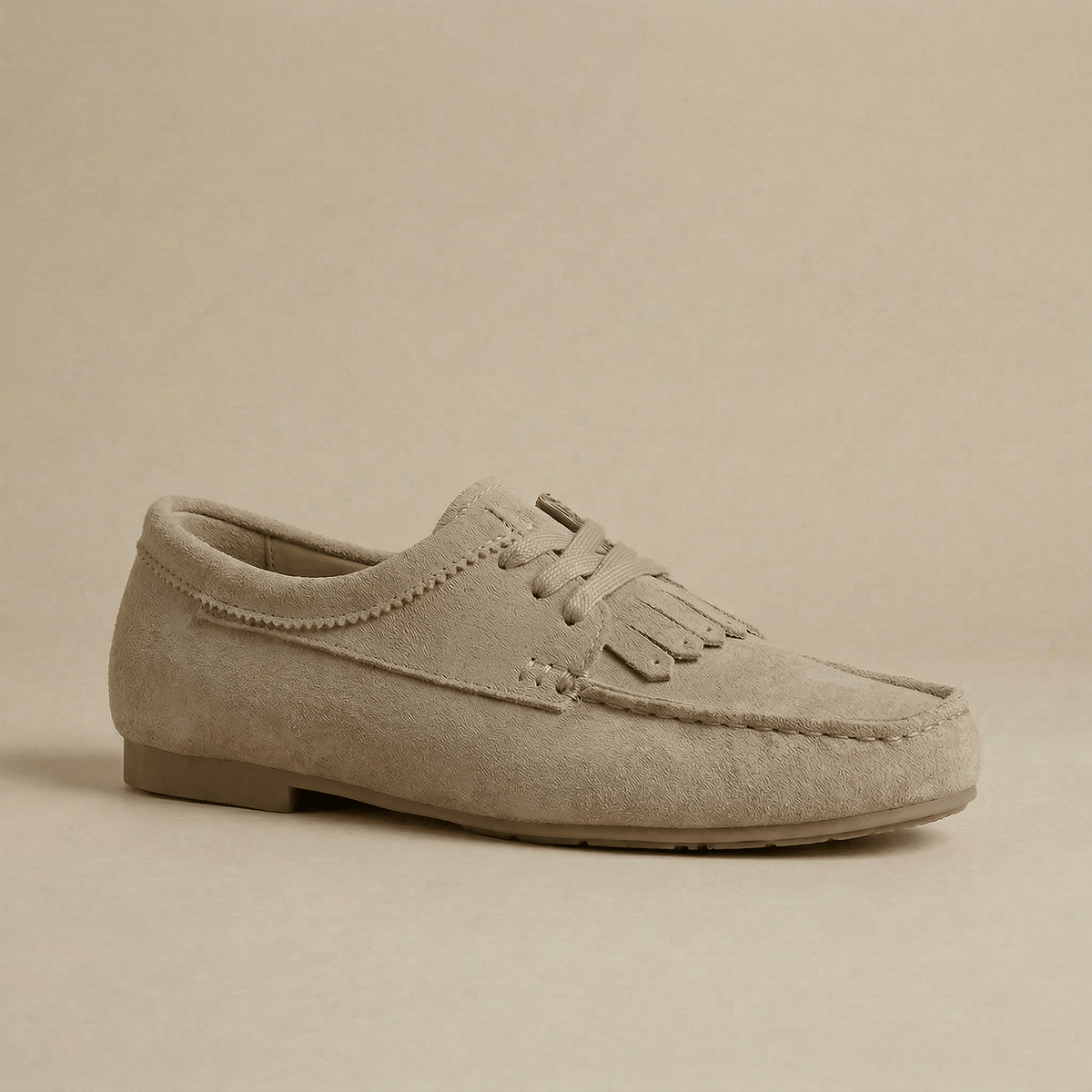 Mocassins Daim avec Lacets