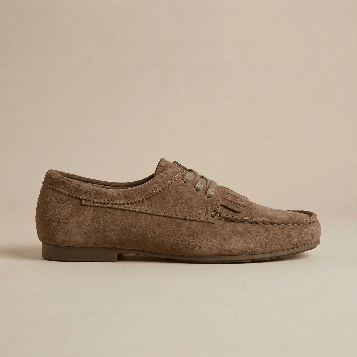 Mocassins Daim avec Lacets