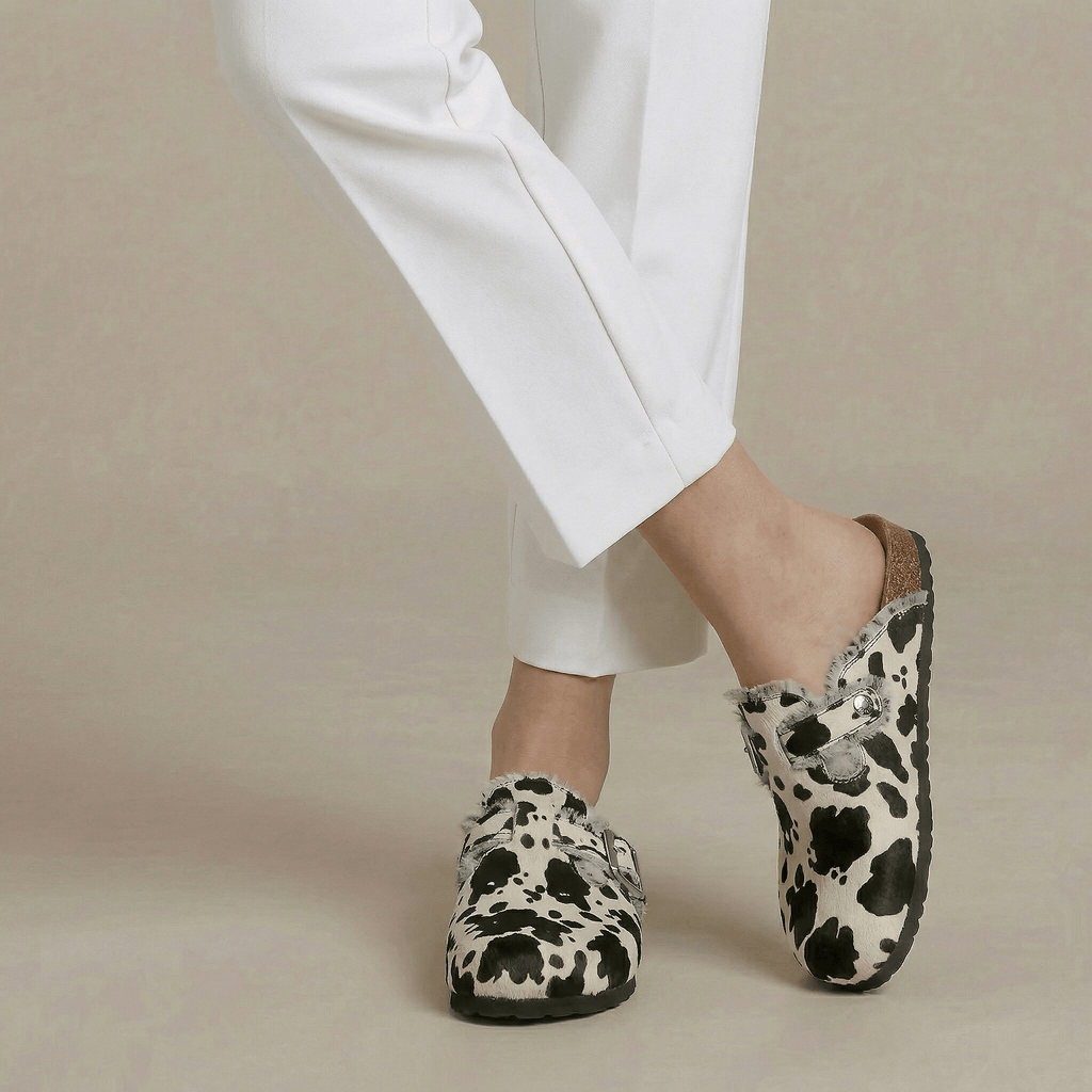 Mule Chaude Femme