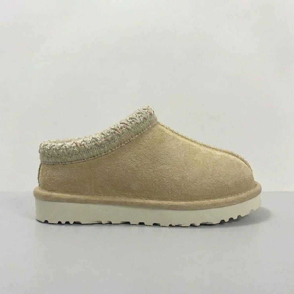 Mule Chausson Enfant Daim