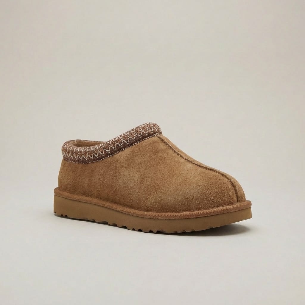 Mule Chausson Enfant Daim