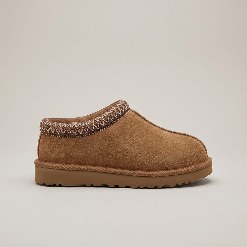 Mule Chausson Enfant Daim