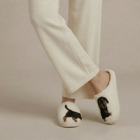 Mule Chausson Femme Coton