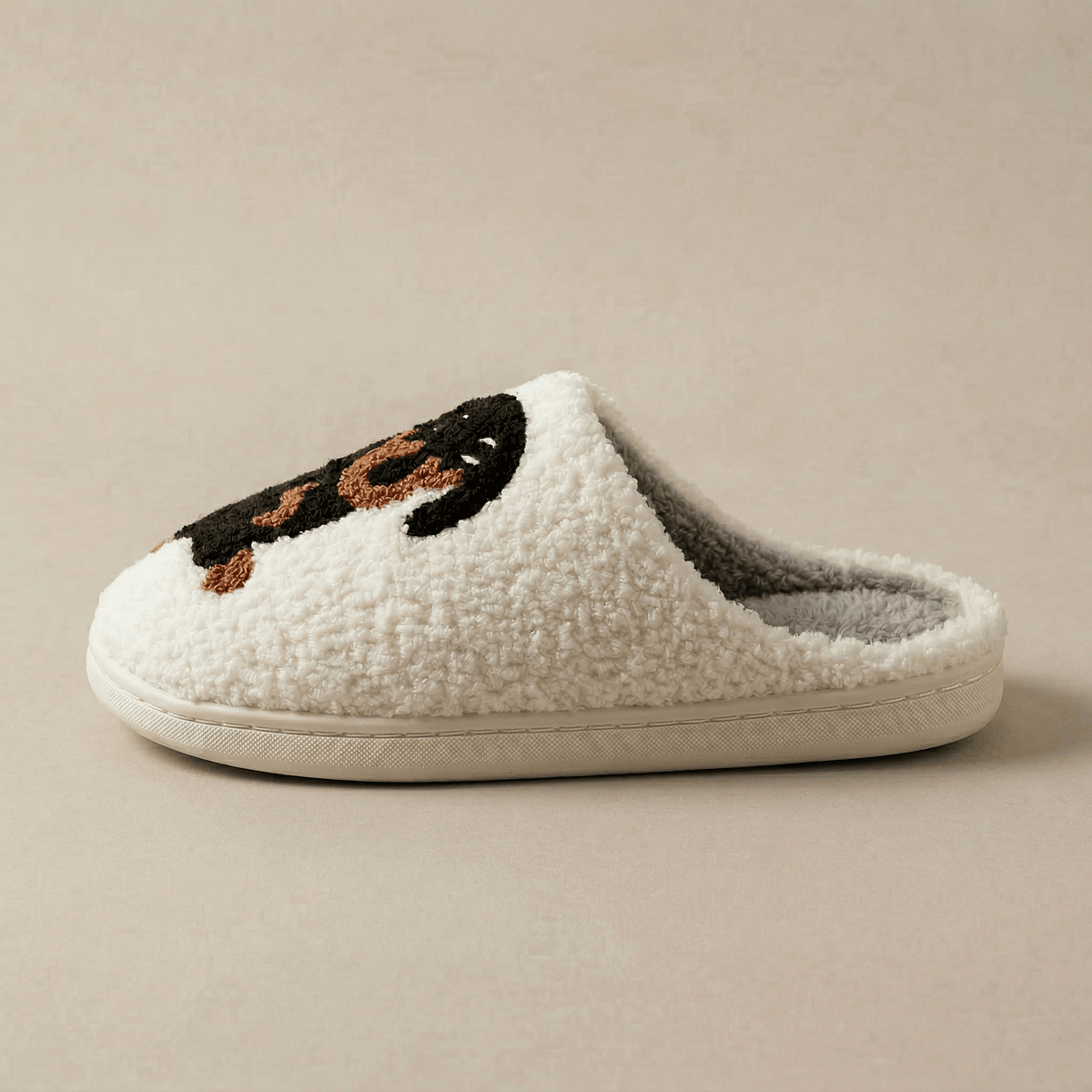 Mule Chausson Femme Coton