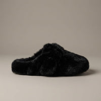 Mule Chausson Fourrure Femme