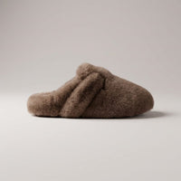 Mule Chausson Fourrure Femme
