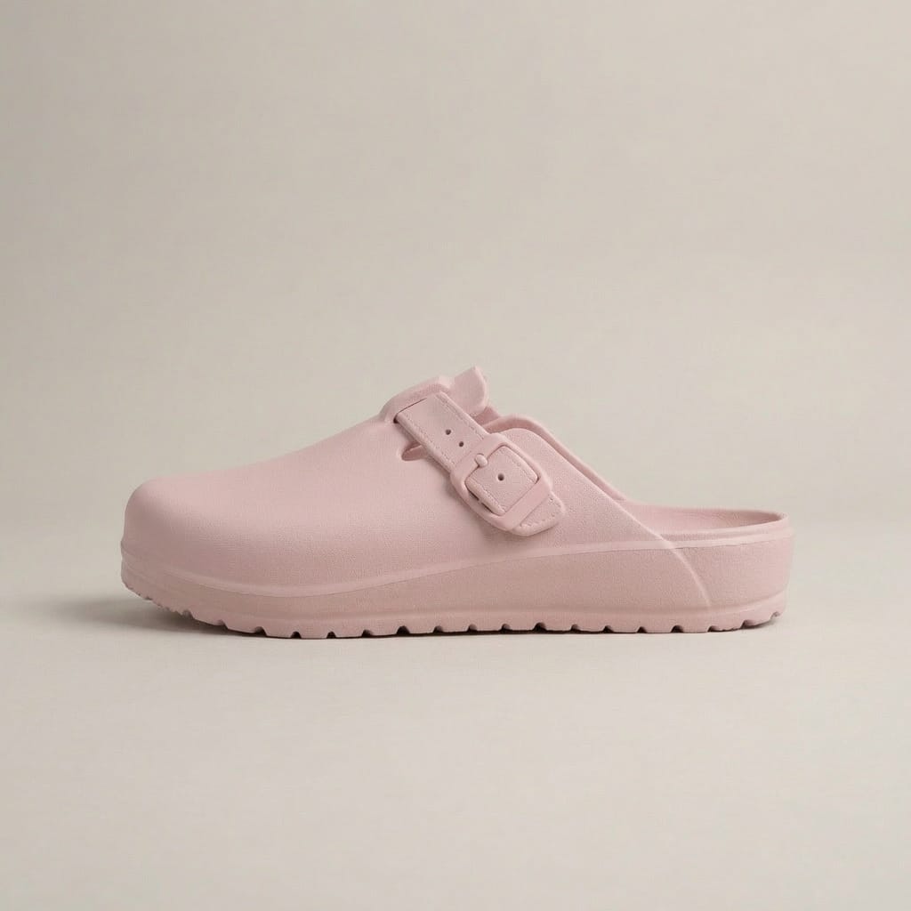 Mule Femme Plastique Boucle