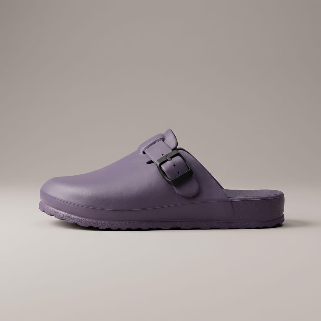 Mule Femme Plastique Boucle