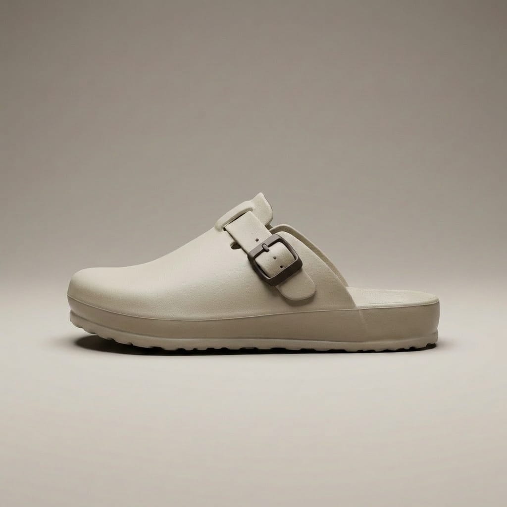 Mule Femme Plastique Boucle
