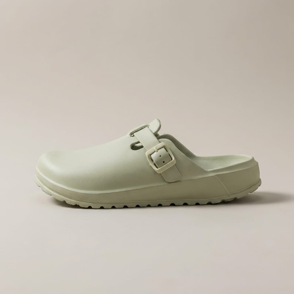 Mule Femme Plastique Boucle