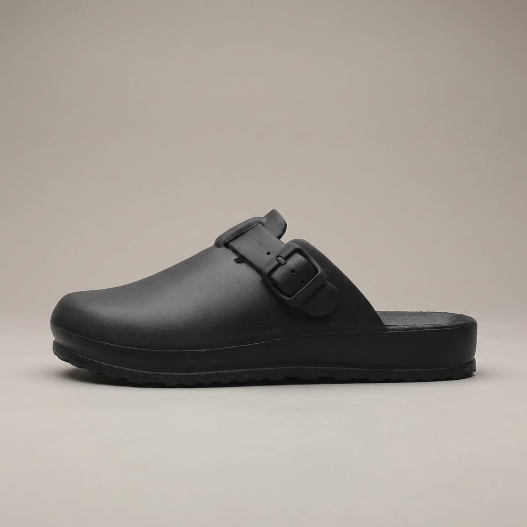 Mule Femme Plastique Boucle