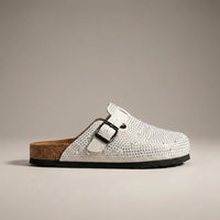 Mule Fermée avec Strass