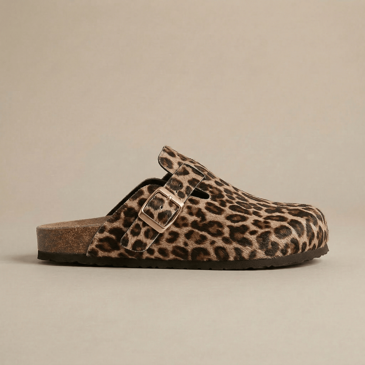Mule Léopard avec Boucle