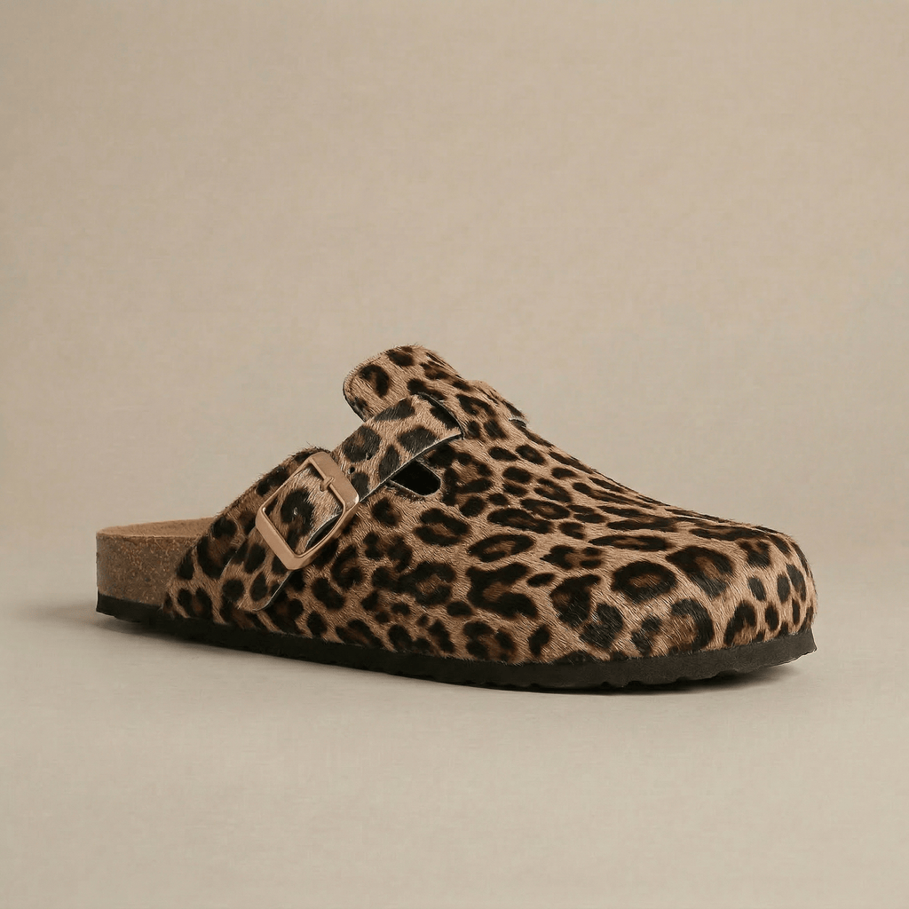 Mule Léopard avec Boucle