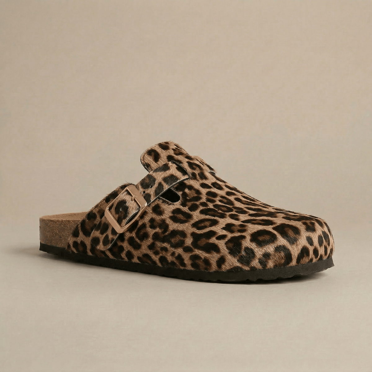 Mule Léopard avec Boucle