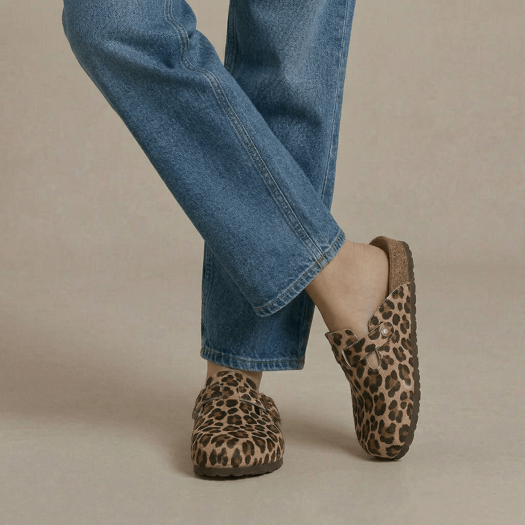 Mule Léopard avec Boucle