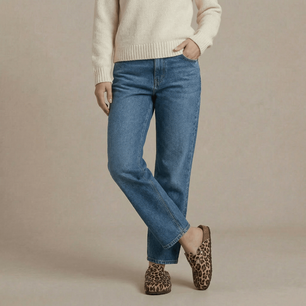 Mule Léopard avec Boucle