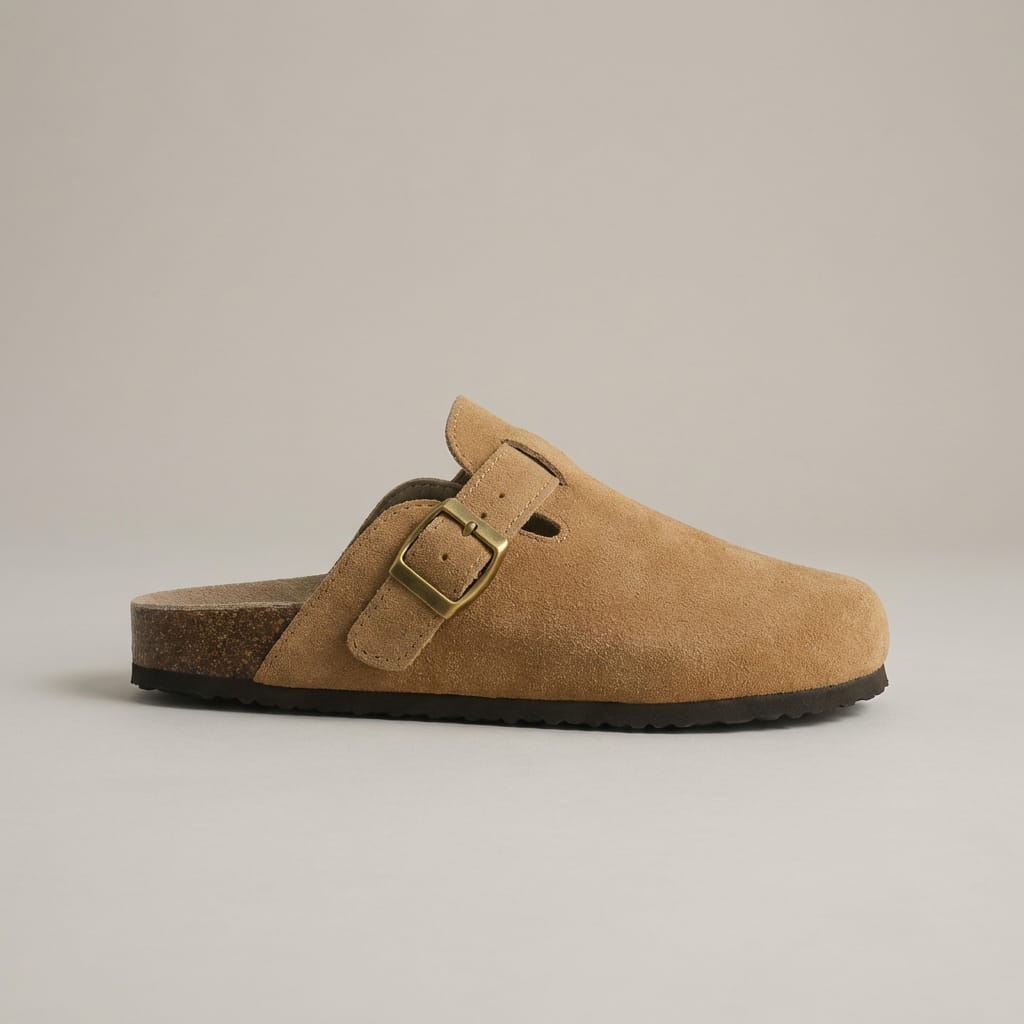 Mules Suède Femme
