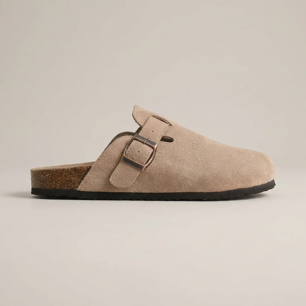 Mules Suède Femme
