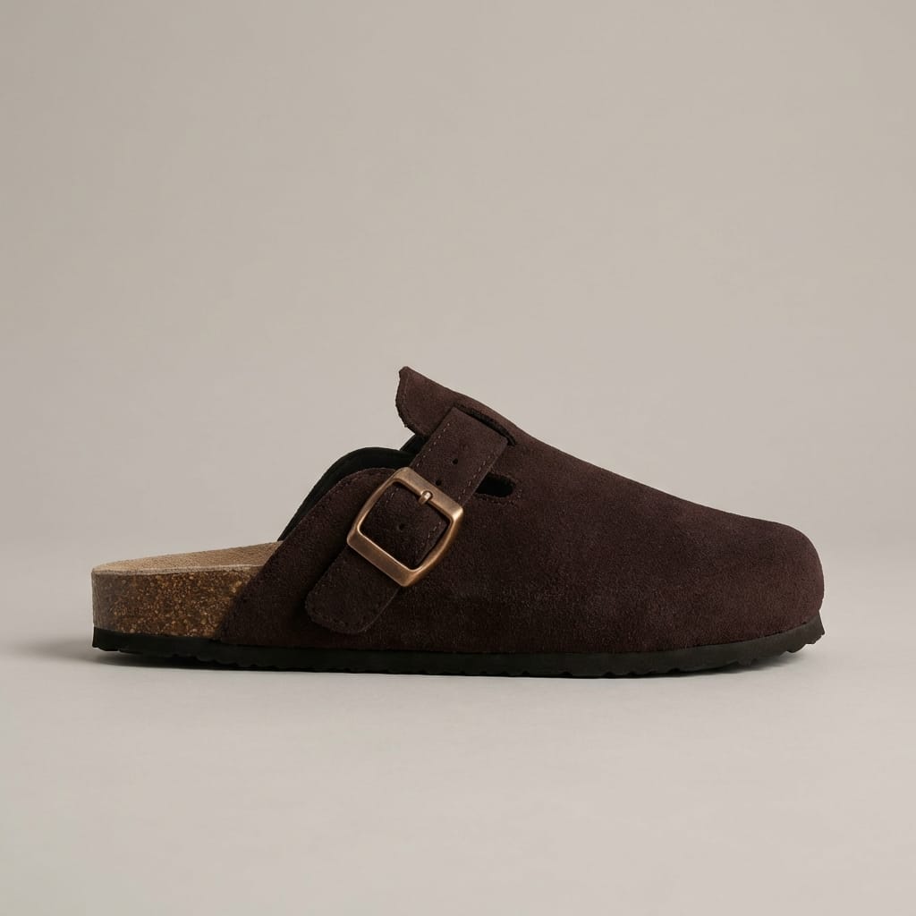 Mules Suède Femme