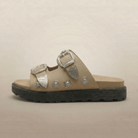 Sandale Cloutée Femme