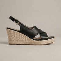 Sandale Compensée Bout Ouvert