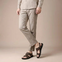Sandale de Marche Homme Cuir