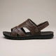 Sandale de Marche Homme Cuir