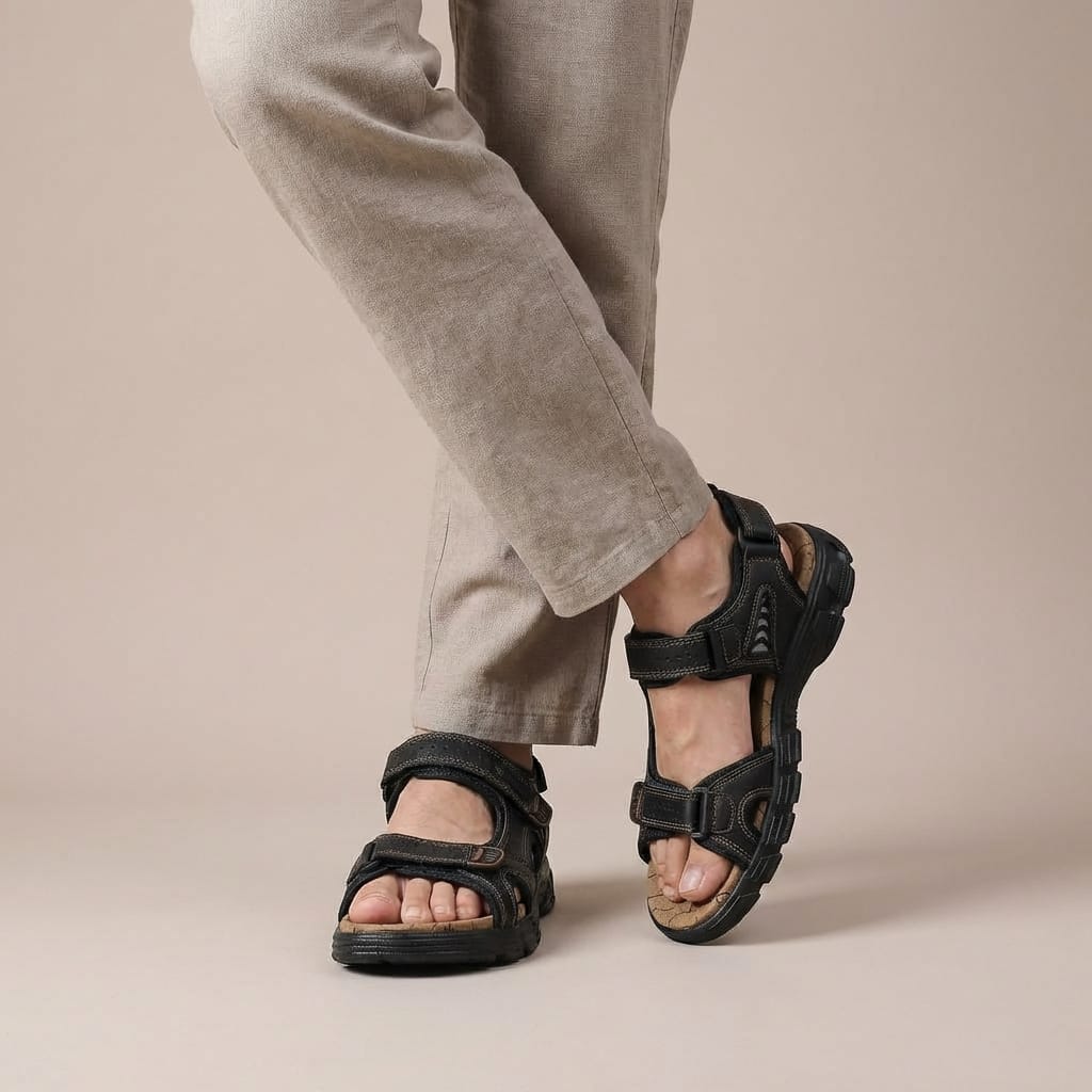Sandale Homme Marche Confort