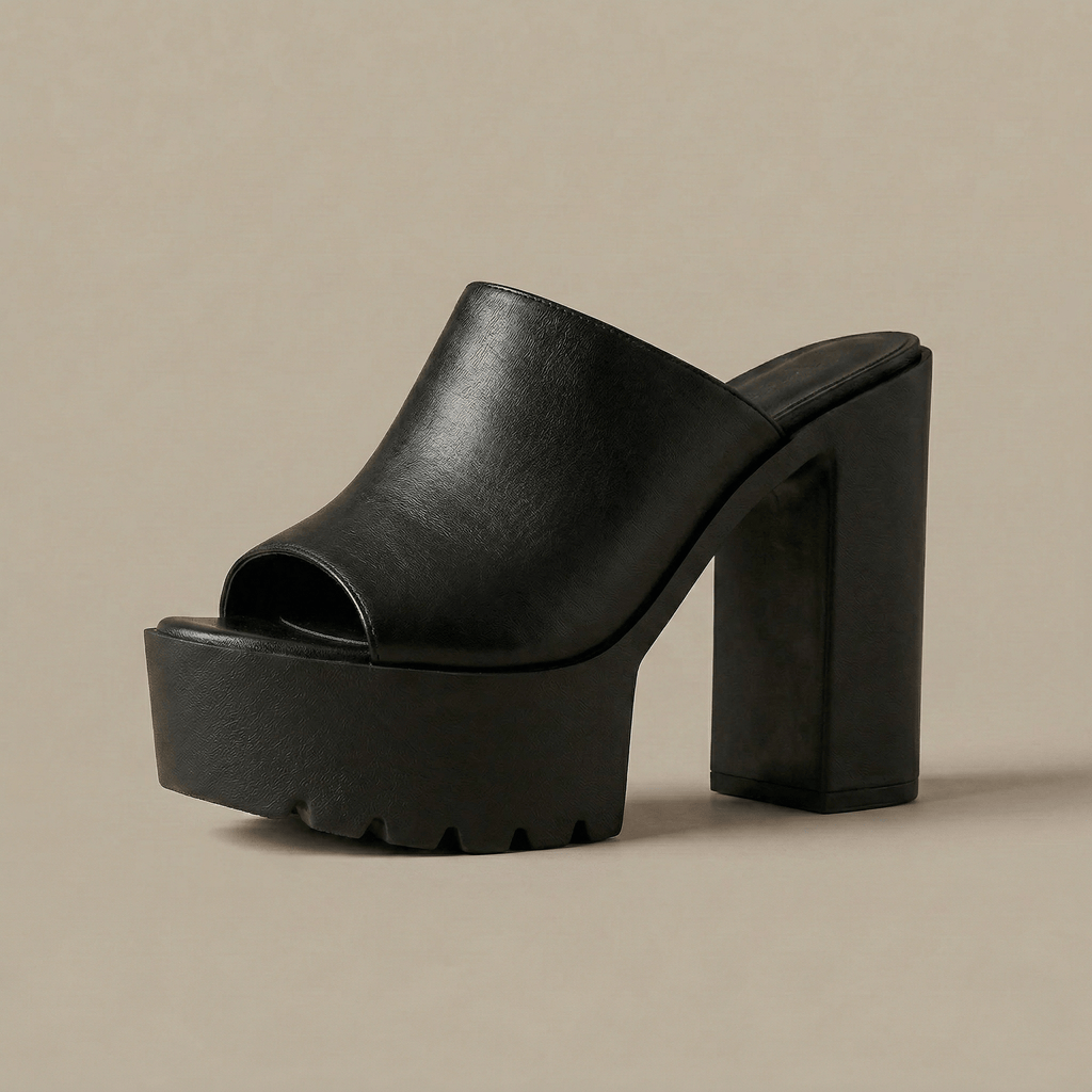 Sandale Plateforme Talon Haut