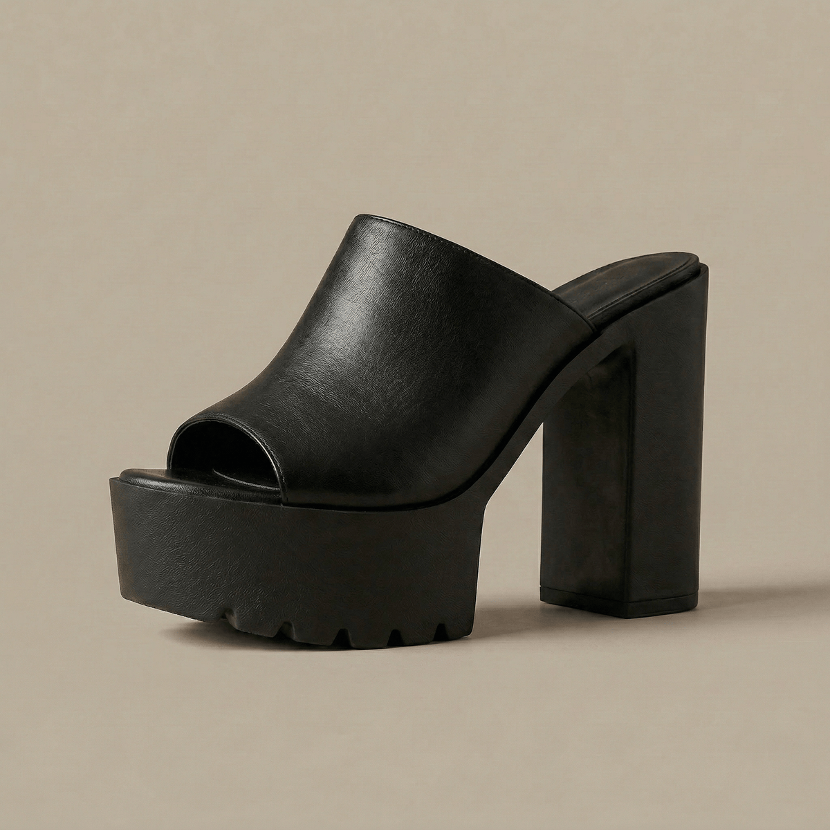 Sandale Plateforme Talon Haut