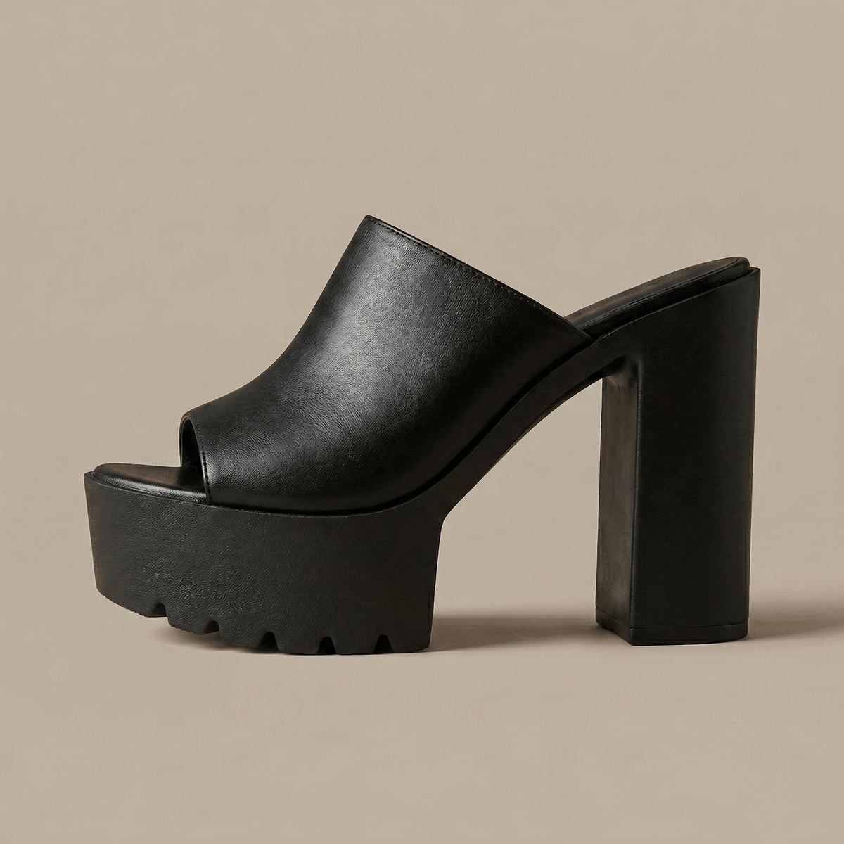 Sandale Plateforme Talon Haut