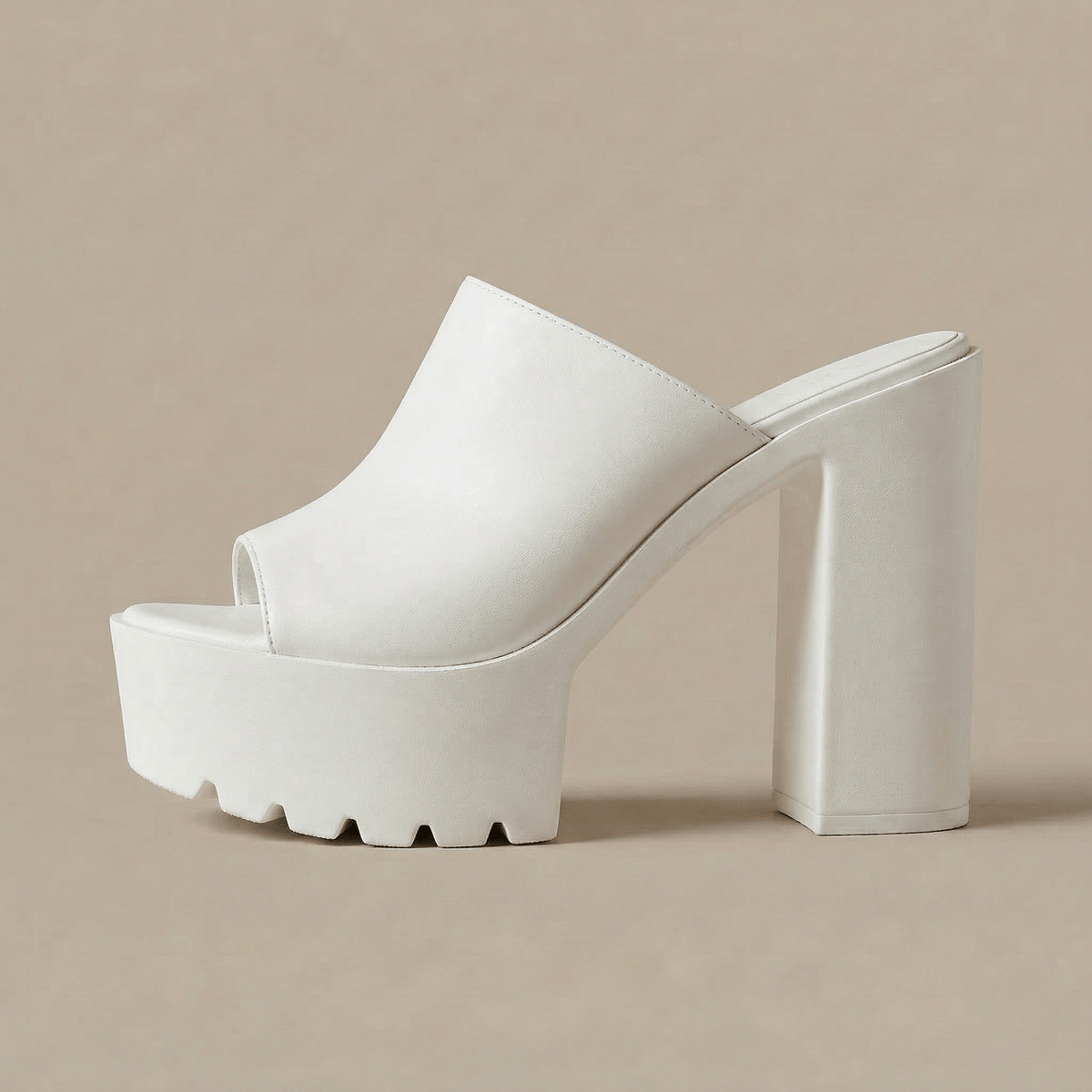 Sandale Plateforme Talon Haut