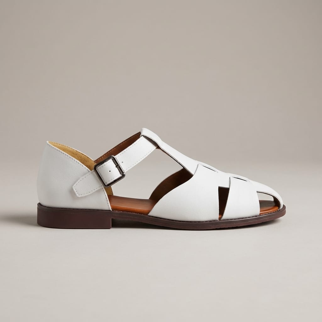 Sandale Romaine Cuir Homme