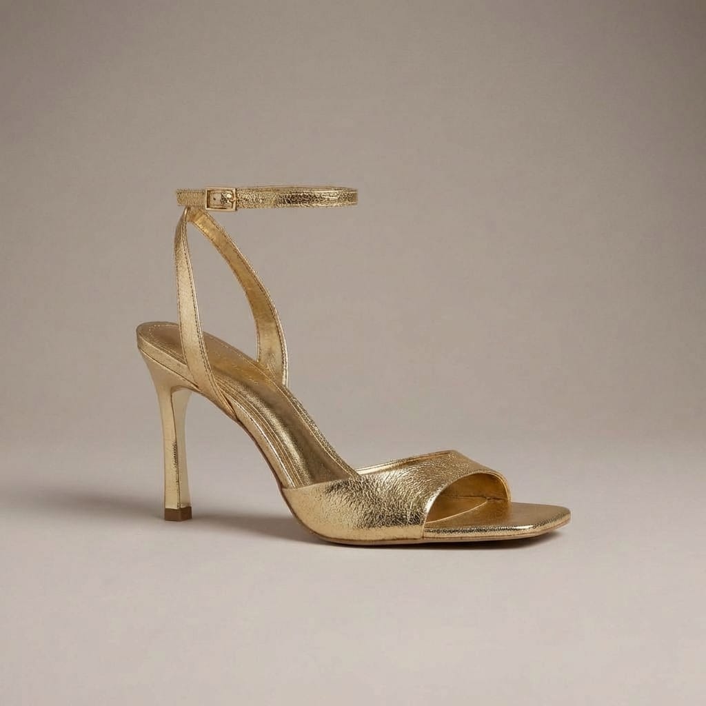 Sandale Talon Aiguille Bride Cheville