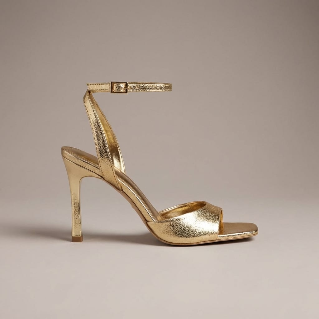 Sandale Talon Aiguille Bride Cheville