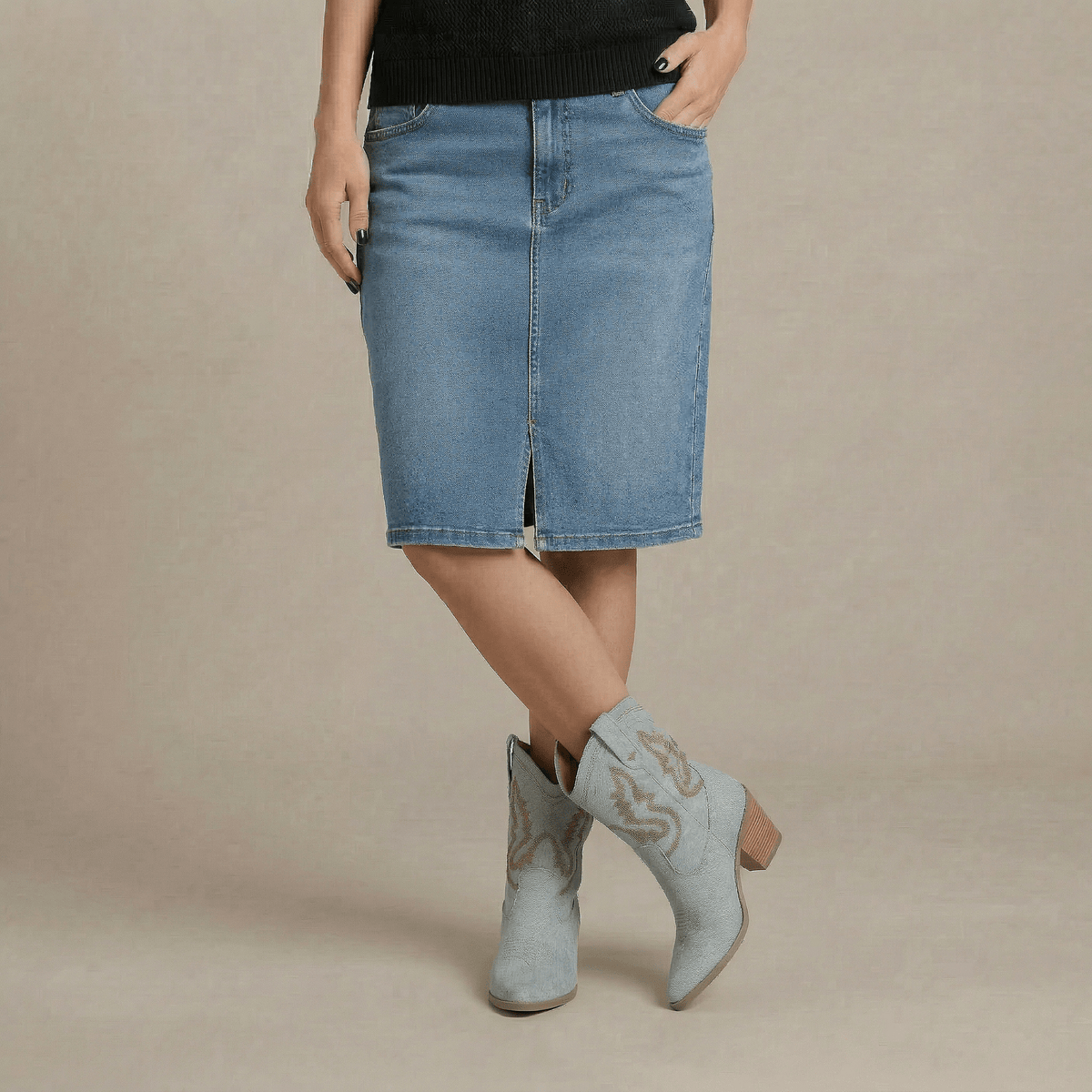 Santiag Bottine Jean