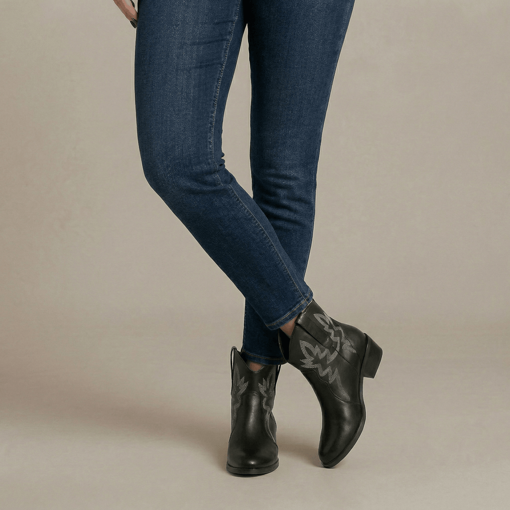 Santiag Courte Broderie