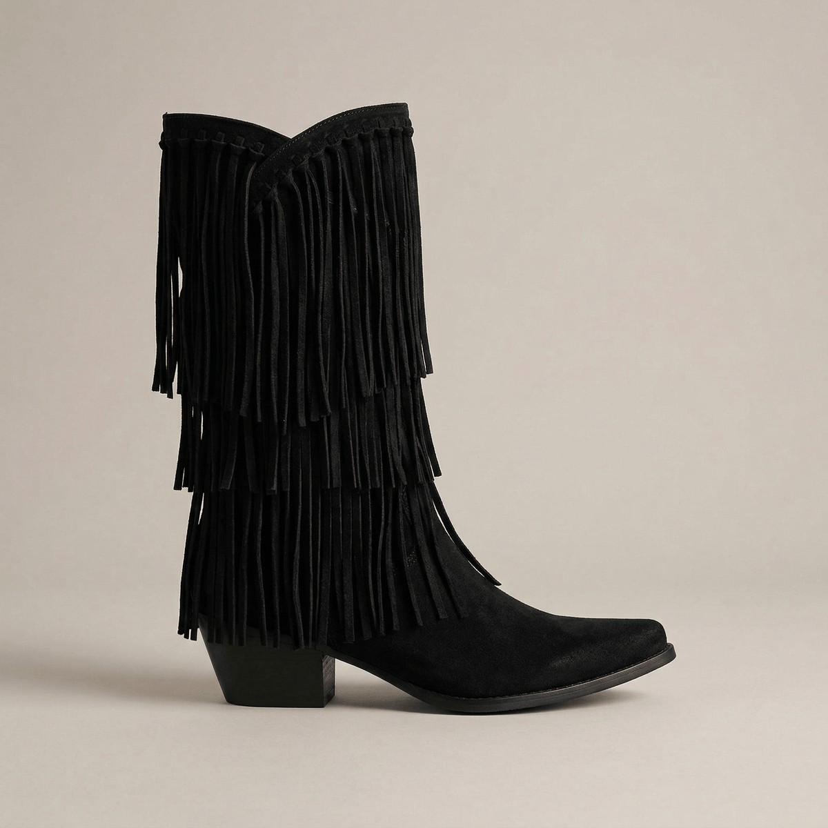Santiag Cowboy Franges Femme
